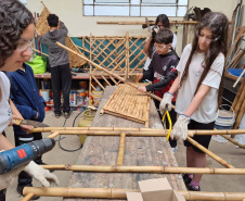 Escola sustentável: Colégio Leôncio Correia promove festival de empreendedorismo e inaugura Parque Naturalizado