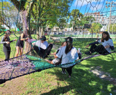 Escola sustentável: Colégio Leôncio Correia promove festival de empreendedorismo e inaugura Parque Naturalizado