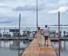 Com expositores, produtos e novos mapas, Turismo inaugura estande na Foz Internacional Boat Show