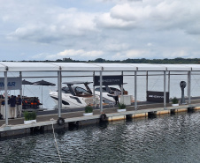 Com expositores, produtos e novos mapas, Turismo inaugura estande na Foz Internacional Boat Show