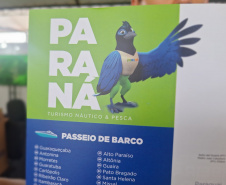 Com expositores, produtos e novos mapas, Turismo inaugura estande na Foz Internacional Boat Show