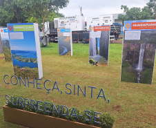 Com expositores, produtos e novos mapas, Turismo inaugura estande na Foz Internacional Boat Show