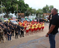 Porto Rico sedia abertura do trabalho das forças de segurança no Verão Maior Paraná na Costa Noroeste
