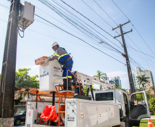 Copel reforça sistema elétrico do Litoral e dos balneários no Oeste e Noroeste para a temporada de verão
