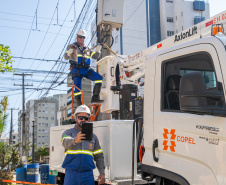 Copel reforça sistema elétrico do Litoral e dos balneários no Oeste e Noroeste para a temporada de verão
