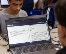 Avanços tecnológicos potencializam aprendizagem e marcam avanço da rede estadual de ensino