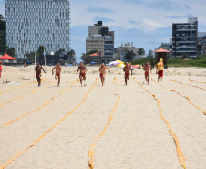 Bombeiros garantem atrações esportivas no Verão Maior Paraná