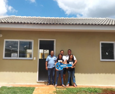 COHAPAR - Entrega de casas em Foz do Iguaçu