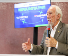 Primeiro voo direto do Paraguai desembarca lotado no Aeroporto Afonso Pena