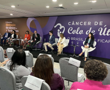 Com alta taxa de cobertura vacinal, Paraná é destaque em evento nacional sobre a eliminação do câncer de colo de útero