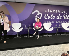Com alta taxa de cobertura vacinal, Paraná é destaque em evento nacional sobre a eliminação do câncer de colo de útero