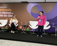 Com alta taxa de cobertura vacinal, Paraná é destaque em evento nacional sobre a eliminação do câncer de colo de útero