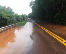 DER/PR divulga condições de rodovias estaduais após as chuvas 