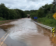 DER/PR divulga condições de rodovias estaduais após as chuvas 
