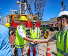 visita às obras do Moegão