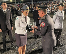  "Formatura de 20 novos Aspirantes a oficial do Corpo de Bombeiros Militar do Paraná"