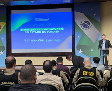 Sesp realiza Primeiro Workshop para constituição de Pesquisa de Vitimização no Estado do Paraná