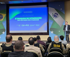 Sesp realiza Primeiro Workshop para constituição de Pesquisa de Vitimização no Estado do Paraná