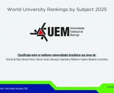  UEL, UEM, UEPG e Unioeste começam 2025 com reconhecimento global em oito áreas acadêmicas