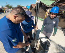 -Sanepar intensifica trabalho de inspeção e vistorias do sistema de esgoto do litoral