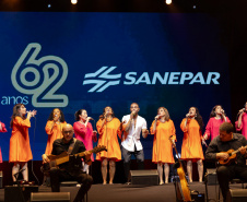 CORAL SANEPAR COMEMORAÇÃO 62 ANOS