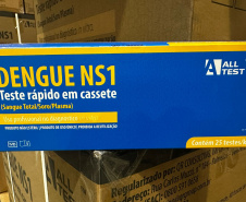 SESA RECEBE TESTES RÁPIDOS DENGUE