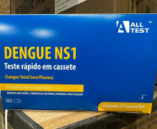SESA RECEBE TESTES RÁPIDOS DENGUE