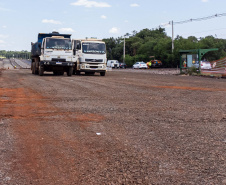 Duplicação da Rodovia das Cataratas chega a 42,4% com serviços em todo o trecho