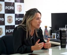 Delegada-chefe do Sicride, Patrícia Paz.