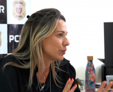 Delegada-chefe do Sicride, Patrícia Paz.