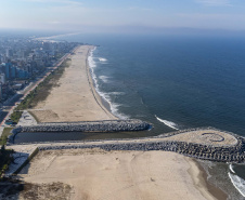 Nova Orla de Matinhos alcança 97% e tem finalização prevista para março