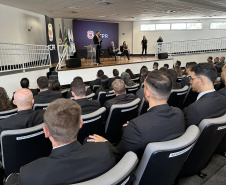 PCPR NOVOS POLICIAIS TOMAM POSSE