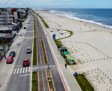 Nova Orla de Matinhos alcança 97% e tem finalização prevista para março
