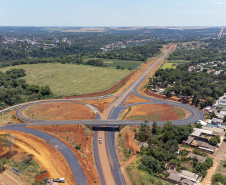 Obra da Perimetral Leste de Foz do Iguaçu avança e atinge 56% de execução