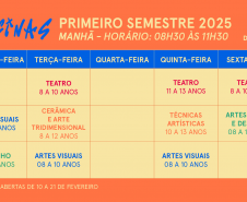  Centro Juvenil de Artes Plásticas anuncia data de inscrições para oficinas gratuitas do primeiro semestre