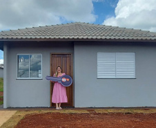 COHAPAR - Fotos das casas entregues em Sta Cruz de Monte Castelo 