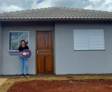 COHAPAR - Fotos das casas entregues em Sta Cruz de Monte Castelo 