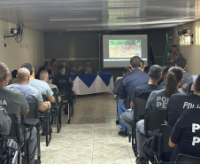 olícia Penal do Paraná inaugura novos estandes de tiro e reforça capacitação de policiais penais em Piraquara