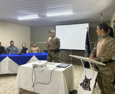 olícia Penal do Paraná inaugura novos estandes de tiro e reforça capacitação de policiais penais em Piraquara
