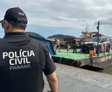 PCPR Operação Integrada reforça segurança na travessia de Guaratuba