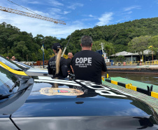 PCPR Operação Integrada reforça segurança na travessia de Guaratuba