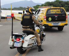 PCPR Operação Integrada reforça segurança na travessia de Guaratuba