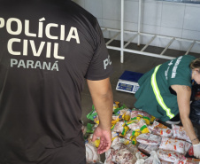 PCPR e Vigilância Sanitária apreendem 161 quilos de carne e prendem responsável em Pontal do Paraná