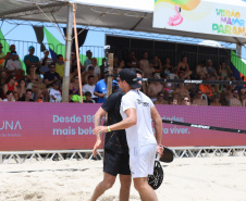 Jogos do BT400 Matinhos do Circuito Mundial de Beach Tennis