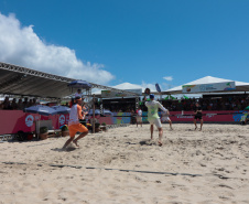 Jogos do BT400 Matinhos do Circuito Mundial de Beach Tennis