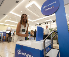 Sanepar encerra a participação no Paraná Mais Cidades divulgando os principais programas e serviços para atender aos municípios do Paraná