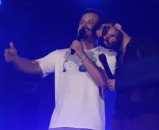 Clayton e Romario no Verao Maior Parana em Matinhos