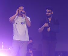 Clayton e Romario no Verao Maior Parana em Matinhos