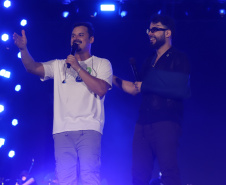 Clayton e Romario no Verao Maior Parana em Matinhos