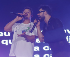 Clayton e Romario no Verao Maior Parana em Matinhos